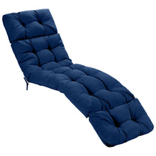 Load image into Gallery viewer, Gymax 73-inch Chaise Lounge Cushion Thickened Recliner Cushion w/ 4 String Ties
