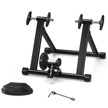 Load image into Gallery viewer, Gymax Foldable Bike Trainer Stand Cycling Exercise Stand w/ Dual-lock System
