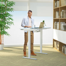Load image into Gallery viewer, Gymax 47'' x 30'' Universal Tabletop for Standard &amp; Standing Desk Frame White
