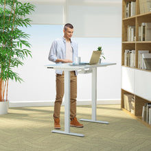 Load image into Gallery viewer, Gymax 47&#39;&#39; x 30&#39;&#39; Universal Tabletop for Standard &amp; Standing Desk Frame White
