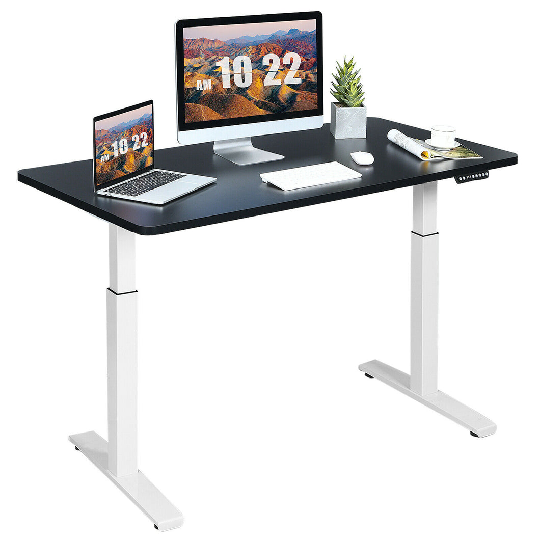 Gymax Electric 55''x28'' Standing Desk Adjustable Sit to Stand w/ Controller