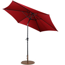 Load image into Gallery viewer, Gymax 9 Ft Patio Table Market Umbrella Yard Outdoor w/ Heavy-duty Umbrella Base
