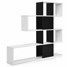 Load image into Gallery viewer, Gymax 5-Tier Bookshelf Corner Ladder Bookcase Display Storage Rack
