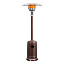 Load image into Gallery viewer, Gymax 48000 BTU Patio Standing LP Gas HeaterStainless Steel Propane W/ Wheels
