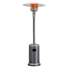 Load image into Gallery viewer, Gymax 48000 BTU Patio Standing LP Gas HeaterStainless Steel Propane W/ Wheels
