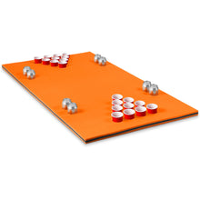 Load image into Gallery viewer, Gymax 3-Layer XPE Foam Floating Beer Pong Table Floating Game Table Water Mat
