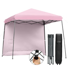 Load image into Gallery viewer, Gymax 10ft X 10ft Pop Up Tent Slant Leg Canopy W/ Detachable Side Wall
