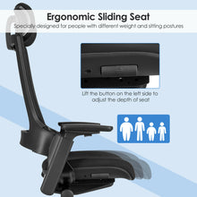 Load image into Gallery viewer, Gymax Executive Office Chair Adjustable Task Chair wSliding Seat &amp; 3D Armrest
