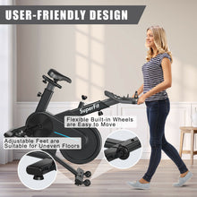 Load image into Gallery viewer, Gymax Magnetic Exercise Gym Bike Indoor Cycling Bike wAdjustable Seat Handle
