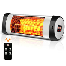 Load image into Gallery viewer, Gymax Wall-Mounted Electric Heater Patio Infrared Heater W Remote Control
