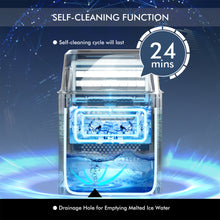 Load image into Gallery viewer, Gymax Portable Ice Maker 40Lbs24H Countertop Self-Cleaning with Ice Scoop and Basket

