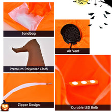 Load image into Gallery viewer, Gymax 4ft Inflatable Pumpkin Blow Up Halloween Decoration w/ Built-in LED Light
