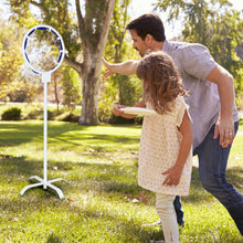 Load image into Gallery viewer, Gymax Outdoor Frisbee Toss Target, Metal Flying Disc Stand w/Storage Bag
