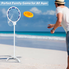 Load image into Gallery viewer, Gymax Outdoor Frisbee Toss Target, Metal Flying Disc Stand w/Storage Bag
