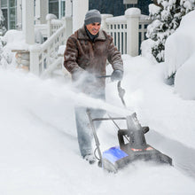 Load image into Gallery viewer, Gymax 18-Inch 15 Amp Electric Snow Thrower Corded Snow Blower 720Lbs/Minute Blue
