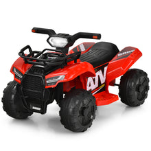 Load image into Gallery viewer, Gymax 6V 4 Wheels ATV Quad Ride On Car Kids Ride-On Toy w/ Music Horn LED Light
