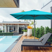 Load image into Gallery viewer, Gymax 10FT Square Offset Patio Umbrella Outdoor Aluminum Cantilever Umbrella
