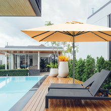 Load image into Gallery viewer, Gymax 10FT Square Offset Patio Umbrella Outdoor Aluminum Cantilever Umbrella
