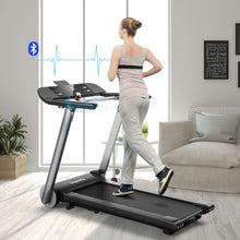 Load image into Gallery viewer, Gymax Electric Folding Treadmill Italy Designer Running Machine w/ Heart Rate Belt
