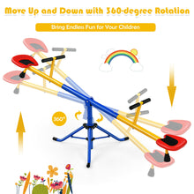Load image into Gallery viewer, Gymax Kids Seesaw Swivel Teeter Totter Playground Equipment 360¡ã Rotation
