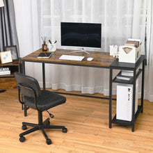 Load image into Gallery viewer, Gymax 55&#39;&#39; Reversible Computer Desk Home Office Writing Desk w/Adjustable Storage Shelf
