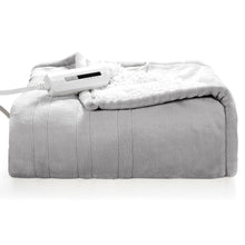 Load image into Gallery viewer, Gymax 60&#39;&#39;x50&#39;&#39; Electric Heated Throw Blanket Flannel &amp; Sherpa Double-sided Flush
