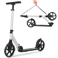 Load image into Gallery viewer, Gymax Folding Kick Scooter Lightweight Sports Scooter for Teens Adult W/Strap 8&#39;&#39; Wheel
