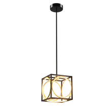 Load image into Gallery viewer, Gymax Modern LED Pendant Light 3000K Warm Light Cube Ceiling Light Fixture
