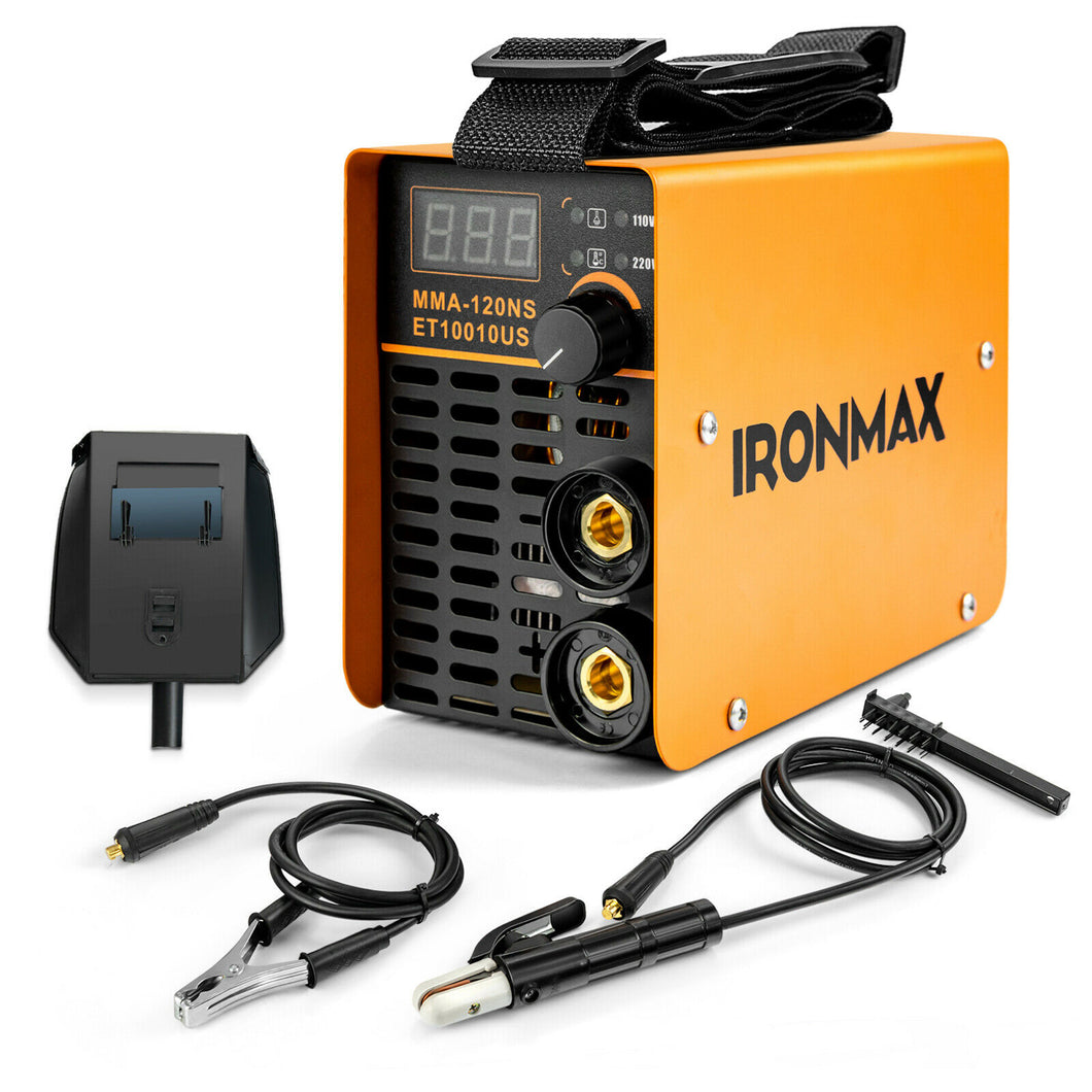 Gymax ARC Welder Mini 110V/220V Welding Machine IGBT w/ Digital LCD &Electrode Holder