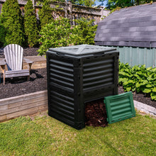 Load image into Gallery viewer, Gymax 80 Gallon Compost Bin Garden Waste Container Grass Food Trash Barrel Fertilizer
