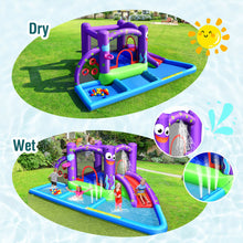 Load image into Gallery viewer, Gymax Inflatable Water Slide Castle Kids Bounce House w/ Octopus Style &amp; 750W Blower
