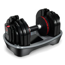 Load image into Gallery viewer, Gymax 55 LBS 1-SEC Adjustable Dumbbell W/18 Weights Storage Tray for Gym Home Office
