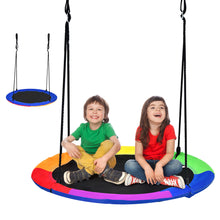 Load image into Gallery viewer, Gymax 40&#39;&#39; Flying Saucer Tree Swing for Kids Round Tree Swing for Outdoor
