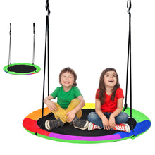 Load image into Gallery viewer, Gymax 40&#39;&#39; Flying Saucer Tree Swing for Kids Round Tree Swing for Outdoor
