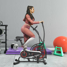 Load image into Gallery viewer, Gymax Unlimited Resistance Airdyne Bike Fan Exercise Bike with Clear LCD Display
