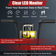 Load image into Gallery viewer, Gymax Unlimited Resistance Airdyne Bike Fan Exercise Bike with Clear LCD Display
