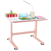 Load image into Gallery viewer, Gymax Height Adjustable Children Desk Ergonomic Student Study Workstation
