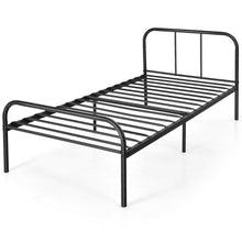 Load image into Gallery viewer, Gymax Twin Size Metal Bed Frame Heavy Duty Mattress Foundation Under Bed Storage

