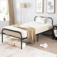 Load image into Gallery viewer, Gymax Twin Size Metal Bed Frame Heavy Duty Mattress Foundation Under Bed Storage
