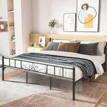 Load image into Gallery viewer, Gymax King Size Metal Platform Bed Frame with Headboard Footboard Mattress Support
