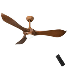Load image into Gallery viewer, Gymax 52 Inch Ceiling Fan with Light Reversible DC Motor w/6 Wind Speeds &amp; 8H Timer

