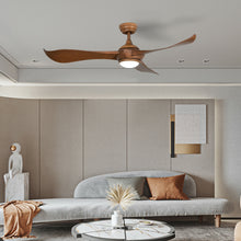 Load image into Gallery viewer, Gymax 52 Inch Ceiling Fan with Light Reversible DC Motor w/6 Wind Speeds &amp; 8H Timer

