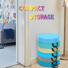 Load image into Gallery viewer, Gymax 6-Piece 15&#39;&#39; Round Toddler Floor Cushions Flexible Classroom Seating w/ Handles

