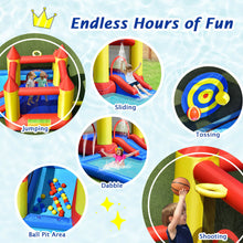 Load image into Gallery viewer, Gymax Inflatable Water Slide Castle Kids Bounce House Indoor &amp; Outdoor without Blower
