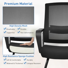 Load image into Gallery viewer, Gymax Set of 2 Conference Chairs Mesh Reception Office Guest Chairs w/ Lumbar Support
