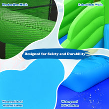 Load image into Gallery viewer, Gymax Crocodile Inflatable Water Slide Park Kids Bounce House w/ Dual Slides Without Blower

