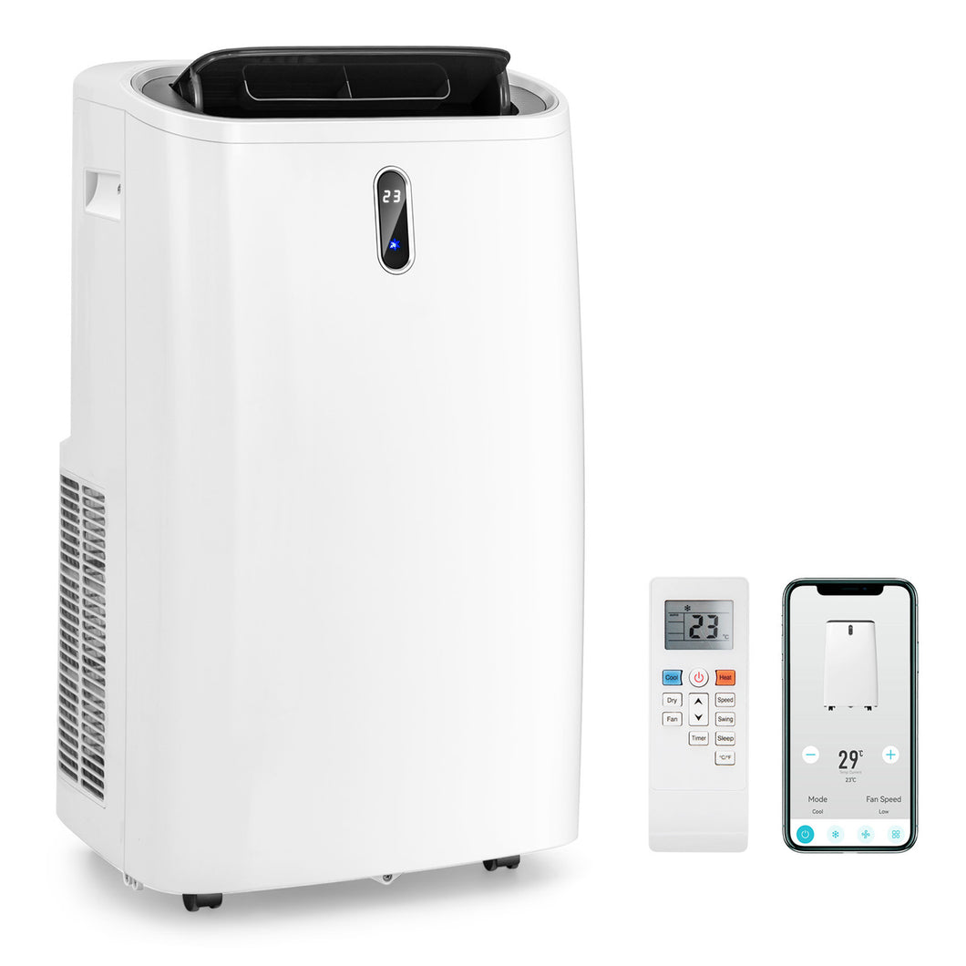 Gymax 12000 BTU Portable Air Conditioner Controlled by WiFi Smart App & Remote