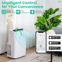 Load image into Gallery viewer, Gymax 12000 BTU Portable Air Conditioner Controlled by WiFi Smart App &amp; Remote
