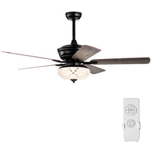 Load image into Gallery viewer, Gymax 52'' Ceiling Fan with 3 Wind Speeds 5 Reversible Blades &amp; Remote Control
