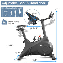 Load image into Gallery viewer, Gymax Magnetic Resistance Stationary Bike Exercise Bike Stationary for Home Gym
